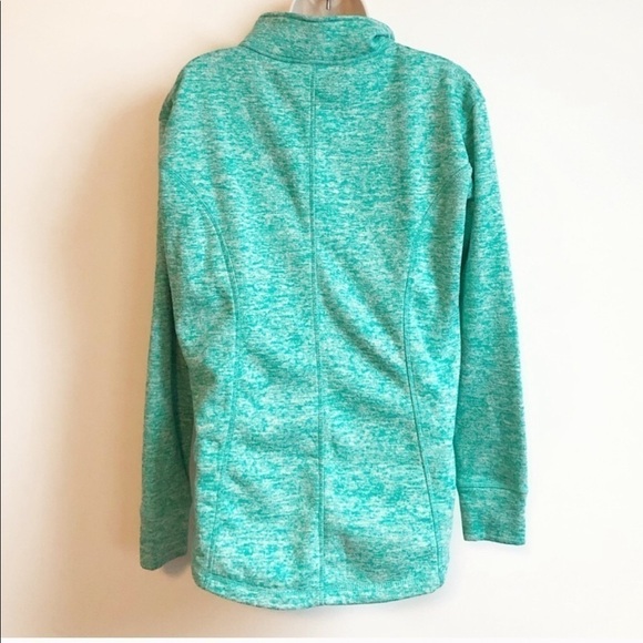 Ivory Ella 1/4 zip blue pullover sweatshirt fleece lined - Picture 3 of 10